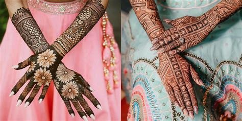 15_Unique Back Hand Mehndi Designs For The Bridesmaids  WedMeGood