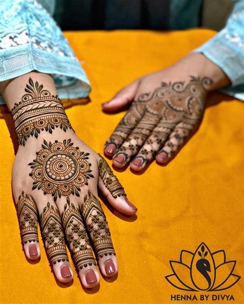 3_Back Hand Bridal Mehndi Designs for Models  Back Hand Bridal Mehndi