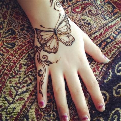 4_Butterfly Mehndi Design for Kids  Folder