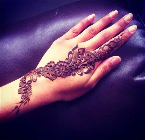 15_Dubai Mehndi Design Back Hand 2023  Mehndi design