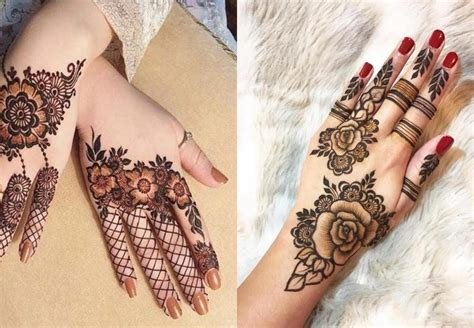 7_Simple Arabic Mehndi Designs for Front Hand  K4 Fashion