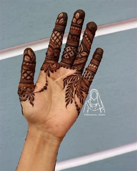 11_50 Latest One Finger Mehndi Designs  K4 Fashion