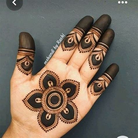 4_Easy Mehndi Designs Collection for Hand 2024  K4 Fashion