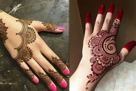 7_30 Simple Back Hand Mehndi Designs for Various Occasions