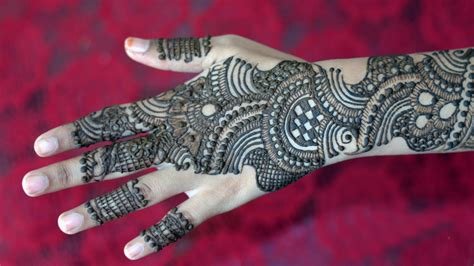 9_30 Stylish Back Hand Mehndi Designs for Ladies  Mehndi  Crayon