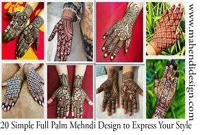 3_70 Simple Mehndi Designs For Hands  Body Art Guru