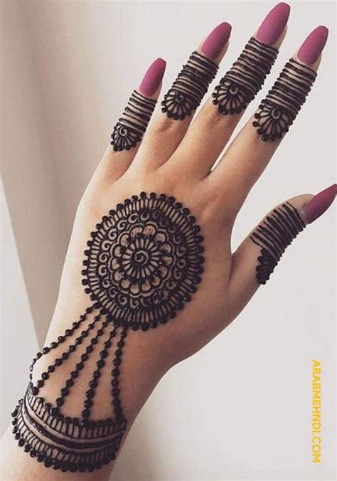11_50 Gol Tikki Mehndi Design Henna Design  October  FinetoShine