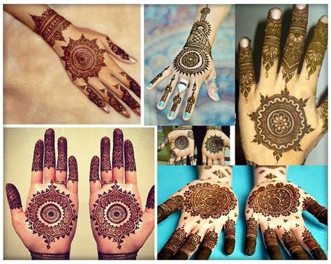 2_Easy Round DesignGol Tikka Mehndi for Hands 2021  FashionGlint