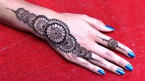 8_20 Latest Easy Gol Tikka Mehndi Designs 2019  SheIdeas