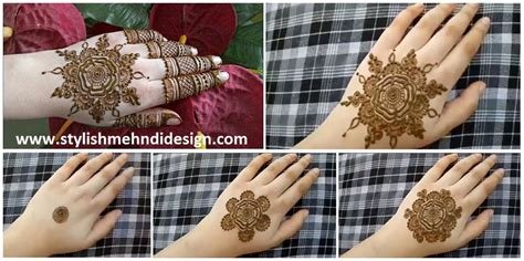 14_Bridal Mandala Mehndi Designs for Back Hand  K4 Fashion
