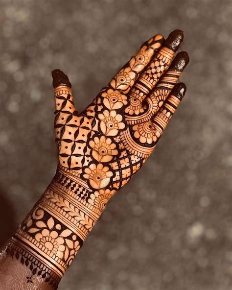 9_50 Simple Mehndi Design Images to Save this Wedding Season  Bridal