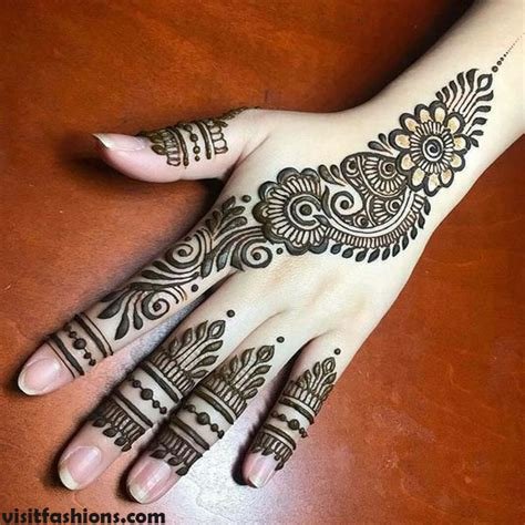 7_Latest Mehndi Designs 2020  60 Simple And New Mehendi Designs