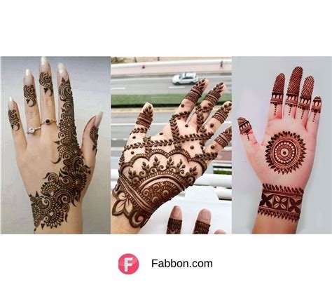 10_Easy Mehndi Designs Collection for Hand 2023  K4 Fashion