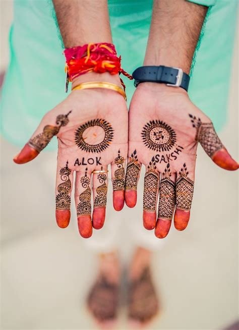 10_Fuss Free Mehndi Designs for Groom to Surprise Their Better Half