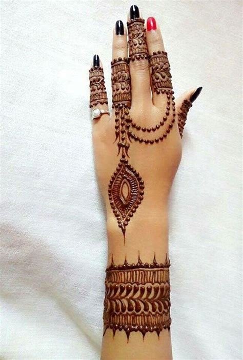 7_30 Stylish Back Hand Mehndi Designs for Ladies  Mehndi  Crayon