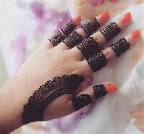 9_Simple Arabic Mehndi Designs for Left Hand  K4 Fashion