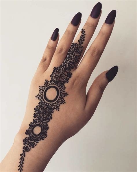 13_50 Latest One Finger Mehndi Designs  K4 Fashion