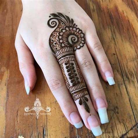 14_50 Latest One Finger Mehndi Designs  K4 Fashion