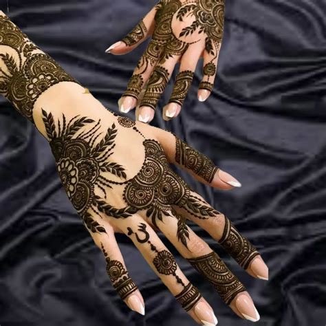 4_90 Simple Dulhan Mehndi Designs for Every Bride  2024  Mehndi Design 4u