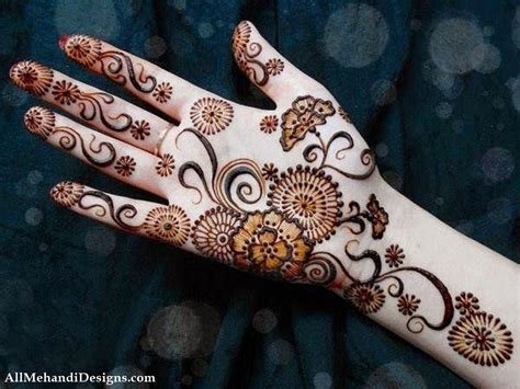 11_Beautiful  Simple Mehndi Designs for Hand  K4 Fashion