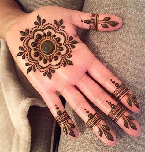14_70 Simple Mehndi Designs For Hands  Body Art Guru