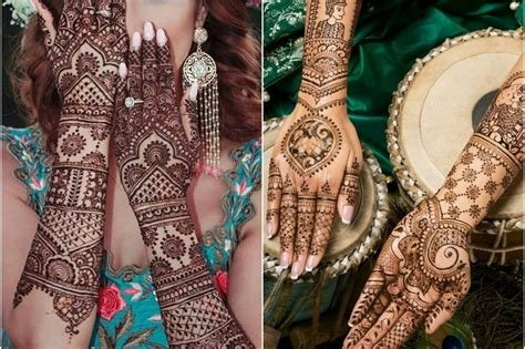 7_Simple Mehndi Designs for Left Hand Palm by Henna Artists