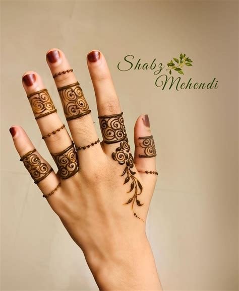 6_70 Simple Mehndi Designs For Hands  Body Art Guru