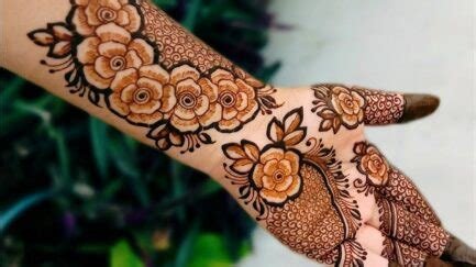 12_22 Floral Henna Patterns Inspired by Nature  Simple Vines I Take You