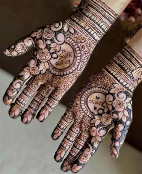 9_80 Gorgeous Arabic Mehndi Designs for Your Wedding Ceremony