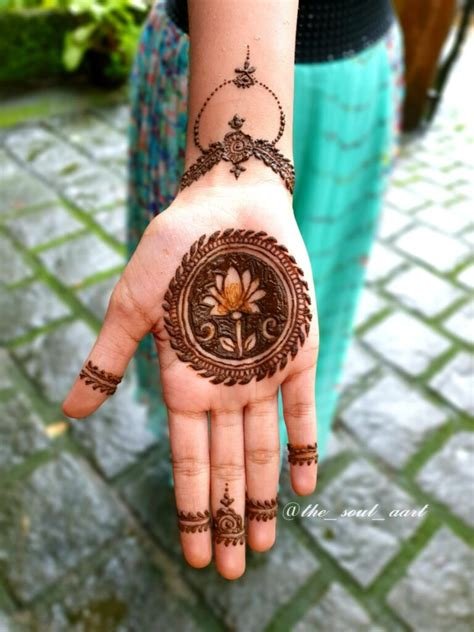 11_Easy Mehndi Designs Collection for Hand 2024  K4 Fashion