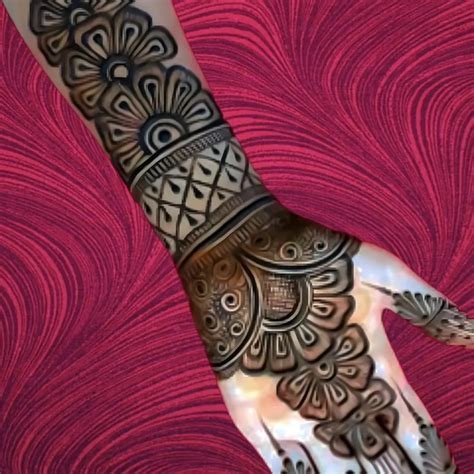 2_Single Rose Arabic Mehndi Design  Folder