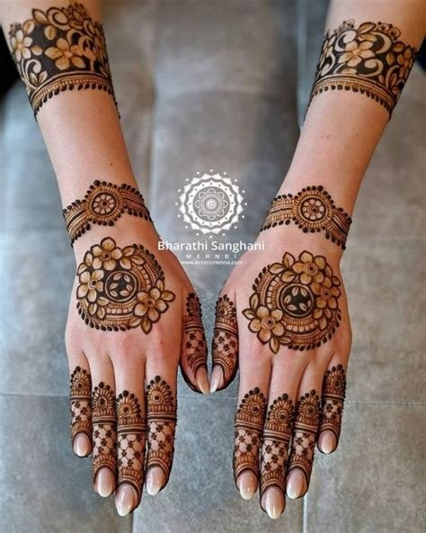 8_31 Stunning Mehndi Designs For Brides Sister  2023  Fabbon