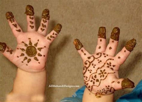 11_30 Easy And Simple Mehndi Designs For Kids  POPxo