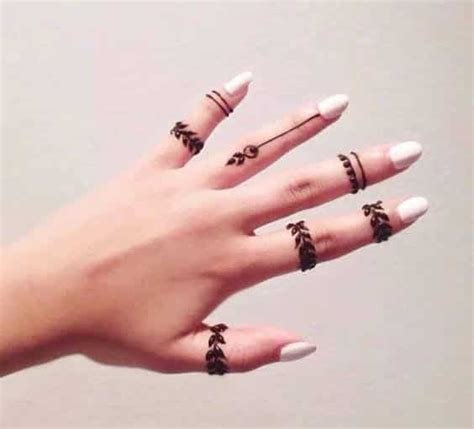 15_85 Easy and Simple Henna Designs Ideas That You Can Do By Yourself