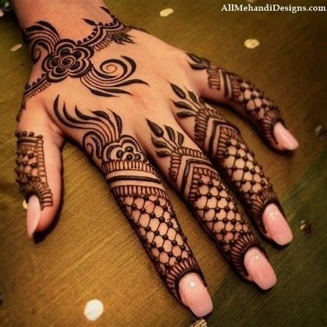 11_Easy and Simple Mehndi Designs for Hands Photos 2025