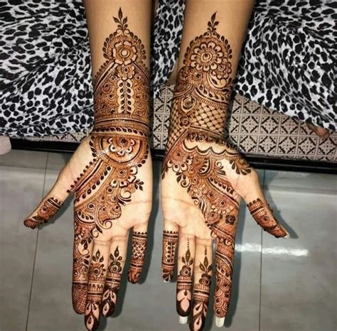 7_125 Simple And Easy Mehndi Designs For All Occasions  2022  Fabbon
