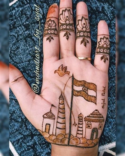 6_30 Latest Independence Day Mehndi Design  Bright Cures