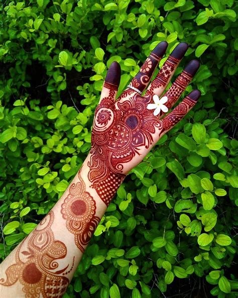 2_Mehndi Design For Front Hand for Wedding  K4 Fashion