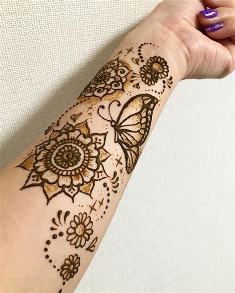 6_Stunning Butterfly Mehndi Designs To Let Your Titlis Dazzle On Dday
