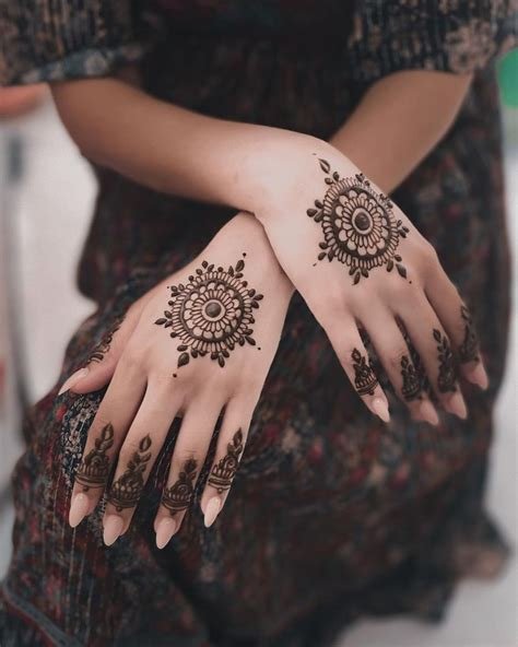 10_Front hand Mehndi Design  Top 50 Designs  Baggout
