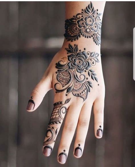 1_20 Stylish Mehendi Designs For Hands To Inspire You  K4 Craft