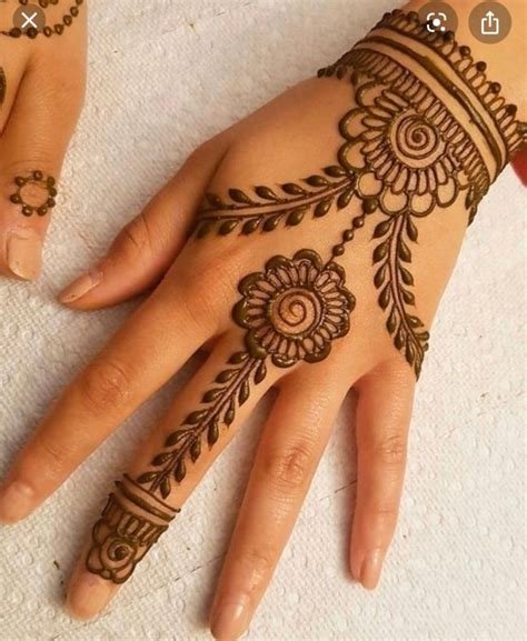 7_Beautiful  Simple Mehndi Designs for Hand  K4 Fashion