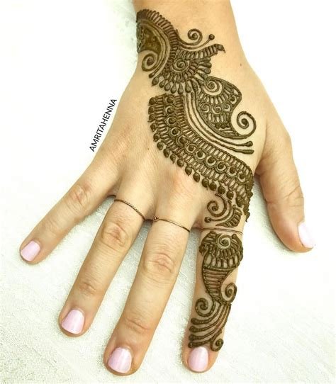 12_Easy Mehndi Designs For Beginners Step By Step