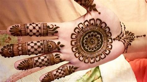 12_Hartalika Teej Mehndi Design 2022