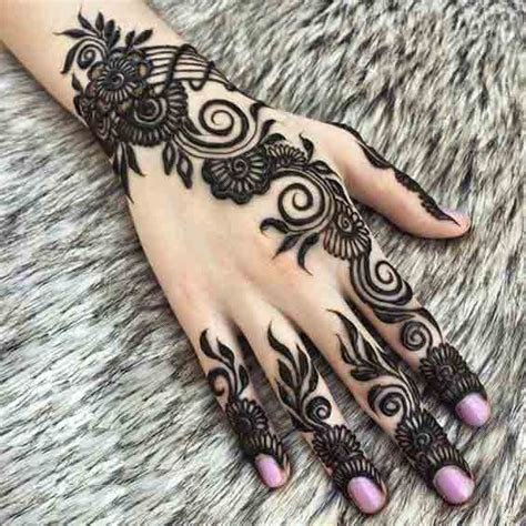 2_Thick Arabic mehndi  FashionEven