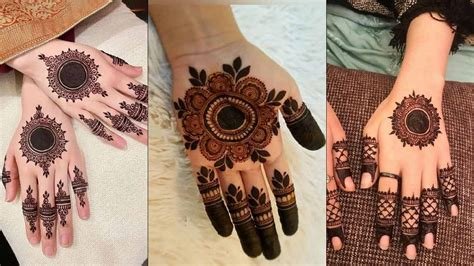 12_51 Easy  Simple Mehndi Designs for Kids