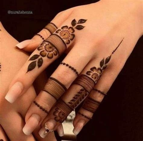 9_20 MOST BEAUTIFUL RING STYLE MEHNDI DESIGNS 2020  TechnoLily