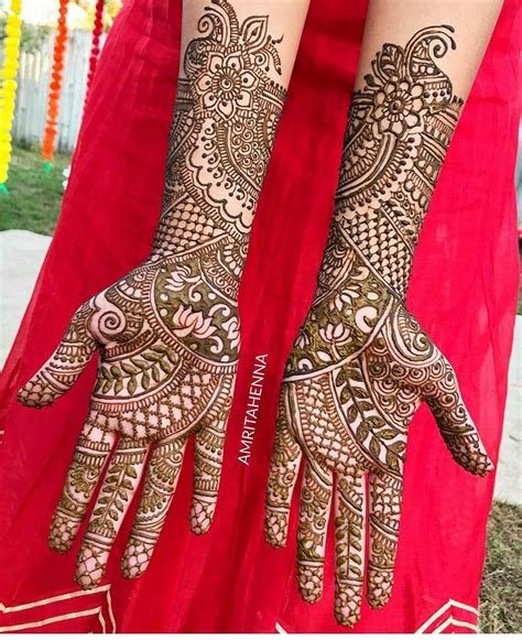 7_Bridal Mehndi Designs  9 Most Adorable Mehndi Design To Try