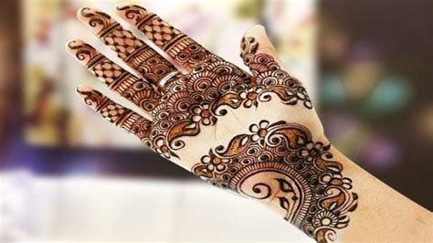 10_Mehndi Designs for Front Hand in Arabic Style  K4 Fashion