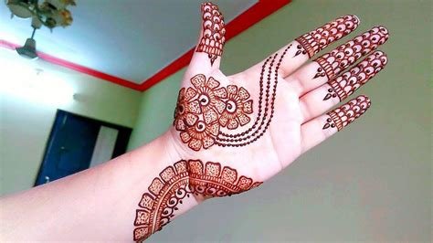 12_30 Simple Mehndi Designs For Hands That Work Wonders For The Bride And